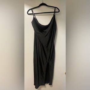 Faded rose silky dress